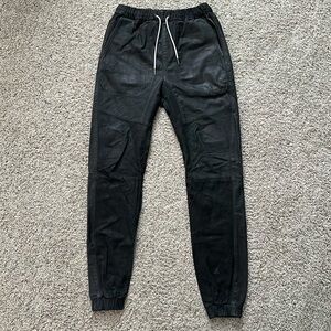 Zanerobe - Sureshot Leather Jogger Pants